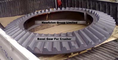 bevel gear for crusher 